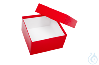 Kartonbox, rot, 75 mm, Karton / 36 Stk. Maxxline Kryoboxen aus Karton werden...