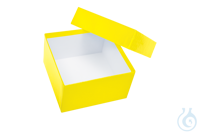 Kartonbox, gelb, 75 mm, Karton / 36 Stk. Maxxline Kryoboxen aus Karton werden...