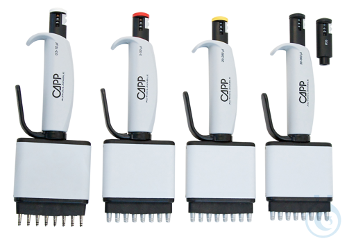 CAPPAero96 Pipette 8-Kanal, 0.5-10 &micro;L, 1 ...
