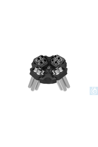 16 x 15 mL swing rotor with SS tubes, RCF 3485g 16 x 15 mL swing rotor with...