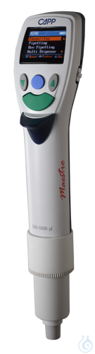 CAPPMaestro Einkanal, elektronische Pipette 500...