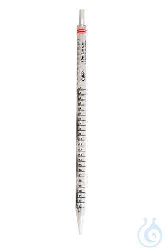CAPPHarmony Serologische Pipette 25 mL, rot, Ka...