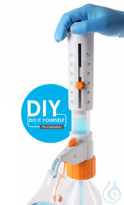 Flaschenaufsatz-Dispenser, ohne Rezirkulation, Volumen: 0.25 - 2.5 ml, Erhöhung: 0.5 ml,...
