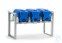 Stapelregal 5x20/3x30/2x60-L-Kan. stapelbar 3-fach, 1429x682x837 Stapelregal Stahl verzinkt...