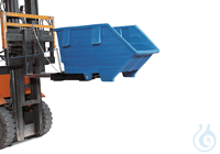 Kippbehälter PE Blau V=500 L, 960x1530x790