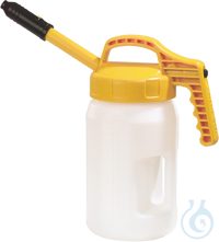 Öl-Kanne Material/Farbe/Beschreibung: Öl-Kanne weiß aus HDPE, 2 Liter 165 x 220 mm alte...