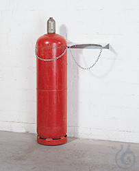 Gasflaschenhalter Stahl vz, fuer 2 Flaschen (?3...