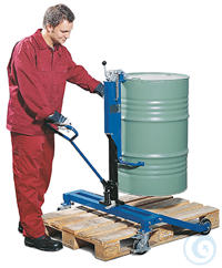 drum lifter made of steel, Servo ECO, wide running gear