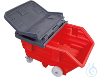 lid PE for tipping container with capacity of 750 litres 1170x1635x550