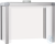 Suction hood ASE.050.060.040, 600x400x500 Suction hood with fresh air curtain without working...