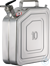 Safety canister st.steel 1.4571 pol. V=10 L, 130x280x380 Safety canister stainless steel 1.4571...