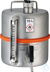 Safety container st.steel 1.4571 matt V=10 L, 260x260x350 Safety container matt stainless steel...