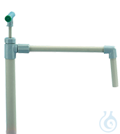 drum pump (PP), conveying: 0.26 l/stroke drum pump made of polypropylene Immersion depth: 800.00...