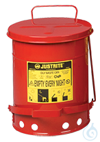 Entsorgungsbehälter  Material/Farbe/Beschreibung: Werkbank-Sammelbehälter, 23 Liter rot, mit...