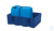 Auffangwanne PE Blau V=60L, 725x525x235 Auffangwanne PE Blau, ohne Gitterrost Auffangvolumen: 60...
