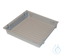 Einlegewanne f. AZ PP roh für S90/Q90 B600 364x495x66 Einlegewanne für Auszugswanne PP roh Natur...