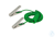 spiral grounding cable Spiral earthing cable 3 m extension length With 2x stainless steel...
