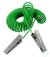 Spiralerdungskabel Material/Farbe/Beschreibung: Spiralerdungskabel, 5 m mit 2 Erdungszangen, ATEX...