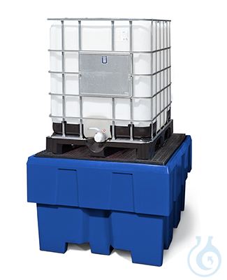 IBC-Station PE Blau&nbsp;GiR&nbsp;PE&nbsp;unter...