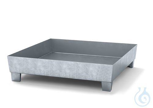 Sump pallet steel&nbsp;galv.&nbsp;feet construc...