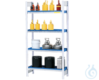 hazardous substances rack (basic rack) steel galv. steel painted, 1060x437x2000 Hazardous...