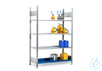 hazardous substances rack (basic rack) steel galv. steel painted, 1360x437x2000 Hazardous...