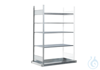 hazardous substances rack (extension rack) steel galv., 1306x726x2000 Hazardous substances rack...