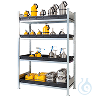 Gefahrstoffregal (Grundregal) RSW 1364 St. vz, 1360x637x2000