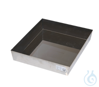 Wannenboden ES 1.4301 roh für Q90/S90 B600 442x457x70 Wannenboden Standard Edelstahl Tragkraft...