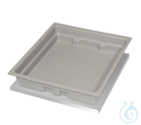 Wannenboden metallfrei PP roh für Q90/S90 B600 435x482x94 Wannenboden Standard metallfrei PP roh...