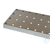 Lochblecheinsatz St.bl. vz für CS B810 731x412x41 Lochblecheinsatz Stahlblech verzinkt Tragkraft...