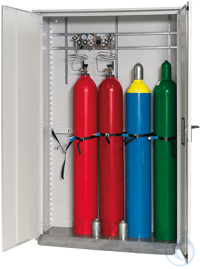 Cabinet GOD.215.135 Gas cylinder cabinetfree standing unit with wing...