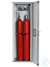 Cabinet GOD.215.070.R Gas cylinder cabinet free standing unit with wing door, right hinged with...