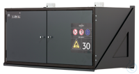Cabinet type 30 S30.045.097.WM Type 30 safety storage cabinet with wing...