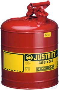 Sicherheitsbehälter Stahlblech pulverb. Rot, Inhalt: 19 Liter Lieferart: inkl. Lieferung frei...