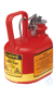 Sicherheitsbehälter Polyethylen Rot, Inhalt: 2 Liter