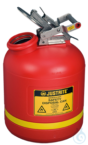 Sammelbehälter Sicherheits-Sammelbehälter Polyethylen Rot, Inhalt: 19 Liter Lieferart: inkl....