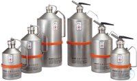 Safety can st.steel 1.4571 pol. V=1 L, 110x110x235 Safety can polished stainless steel 1.4571...