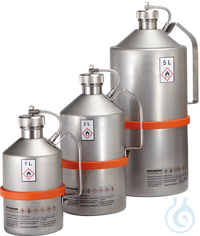 Transport can st.steel 1.4571 pol. V=2 L, 130x130x295 Transport can polished stainless steel...