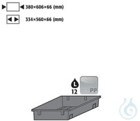 sump inliner f/ DR PP raw for S90 B600 D=750 364x606x66 Sump inlinerfor...