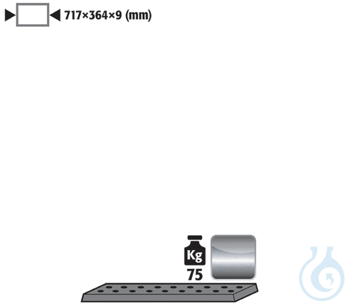 perforated insert st.steel 1.4016 raw for UB90 ...