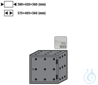 storage box right sh.steel lam. for S90 B600, 900 and 1200 380x420x360...