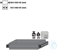 drawer sh.steel lam. for Q90/S90 B1200 864x508x90 drawersheet steel...