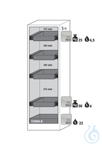 Equipment packages Q90 3x HF.I.22805_Ndrawer (standard)powder-coated sheet...