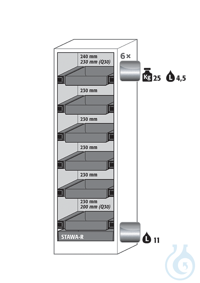 Equipment packages Q90 6x HF.I.22806_Ndrawer (standard)stainless steel...