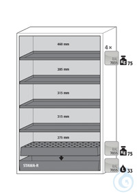 Equipment packages S90 4x HF.ML.5534shelf standardsheet steel...