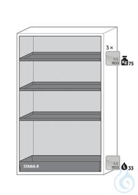 Equipment packages S90 3x HF.ML.5534shelf standardsheet steel...