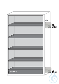 Equipment packages S90 4x HF.ML.5534shelf standardsheet steel...