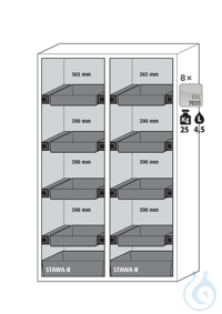 Equipment packages S90 4x HF.I.22805_Ndrawerpowder-coated sheet steelRAL 7035...