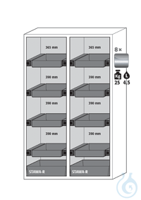Equipment packages S90 4x HF.I.22806_Ndrawerstainless steel 1.4301, L= 25 kg,...